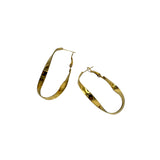 Orecchini Ovali intrecciati