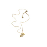 Collana Lettera Zirconata